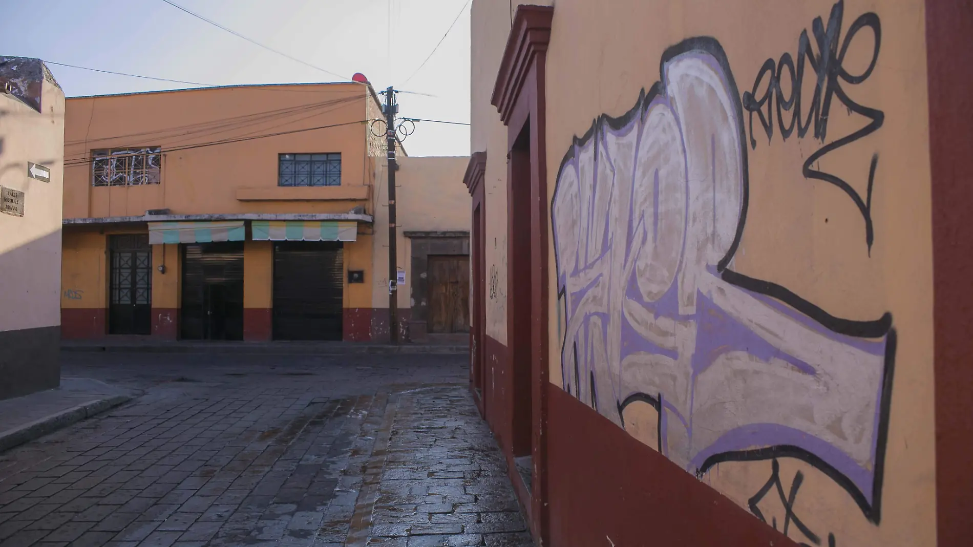 El titular de este organismo dijo que deben dignificarse la imagen de la zona centro del municipio. Foto César Ortiz. El Sol de San Juan del Río.